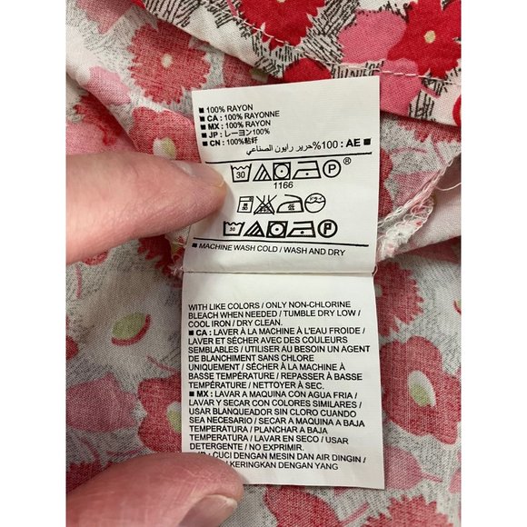 Old Navy Red Pink Strappy Dress Size Large - Picture 6 of 6